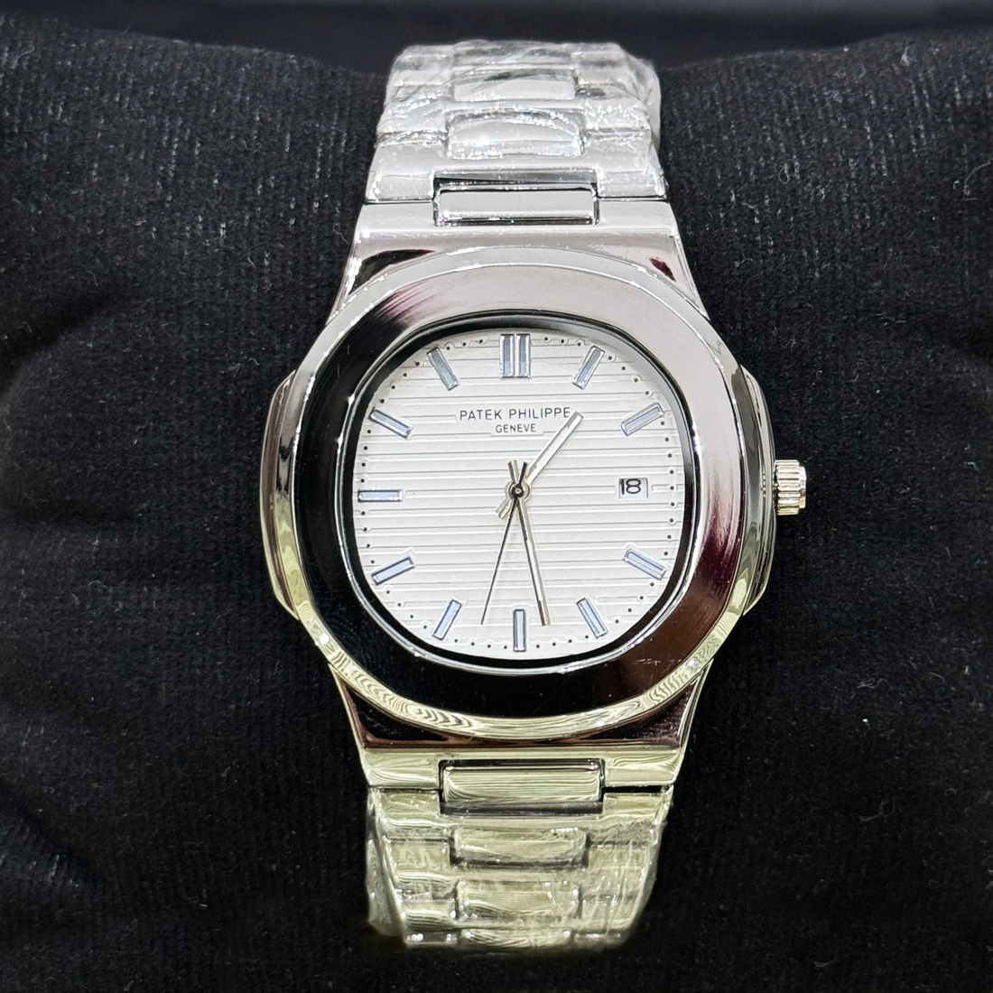 Patek Philippe Date Just - Silver White