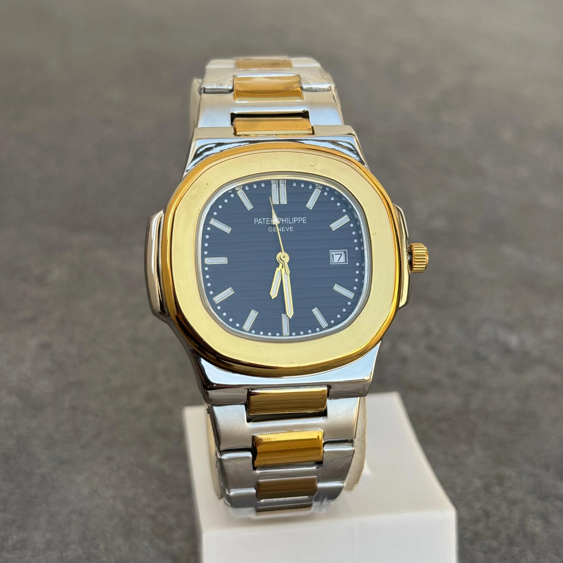 Patek Philippe Date Just - Two Tone Golden Black