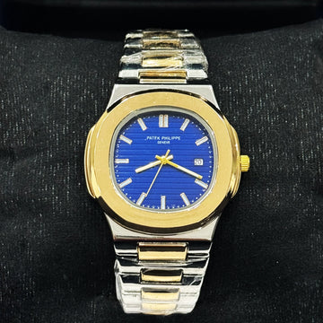 Patek Philippe Date Just - Two Tone Blue