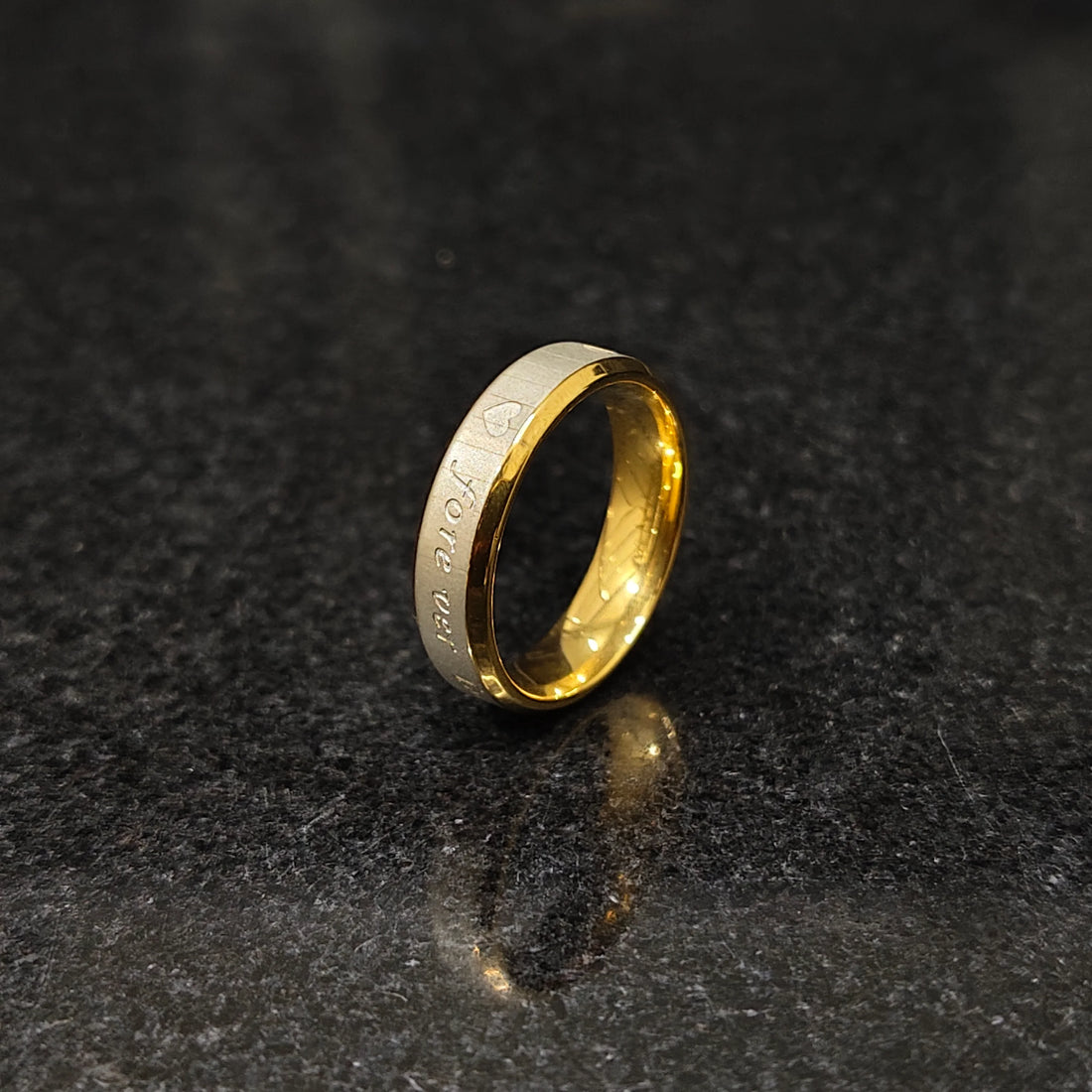 Golden Forever Love Ring - 6mm