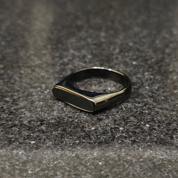 Signet Ring - Black