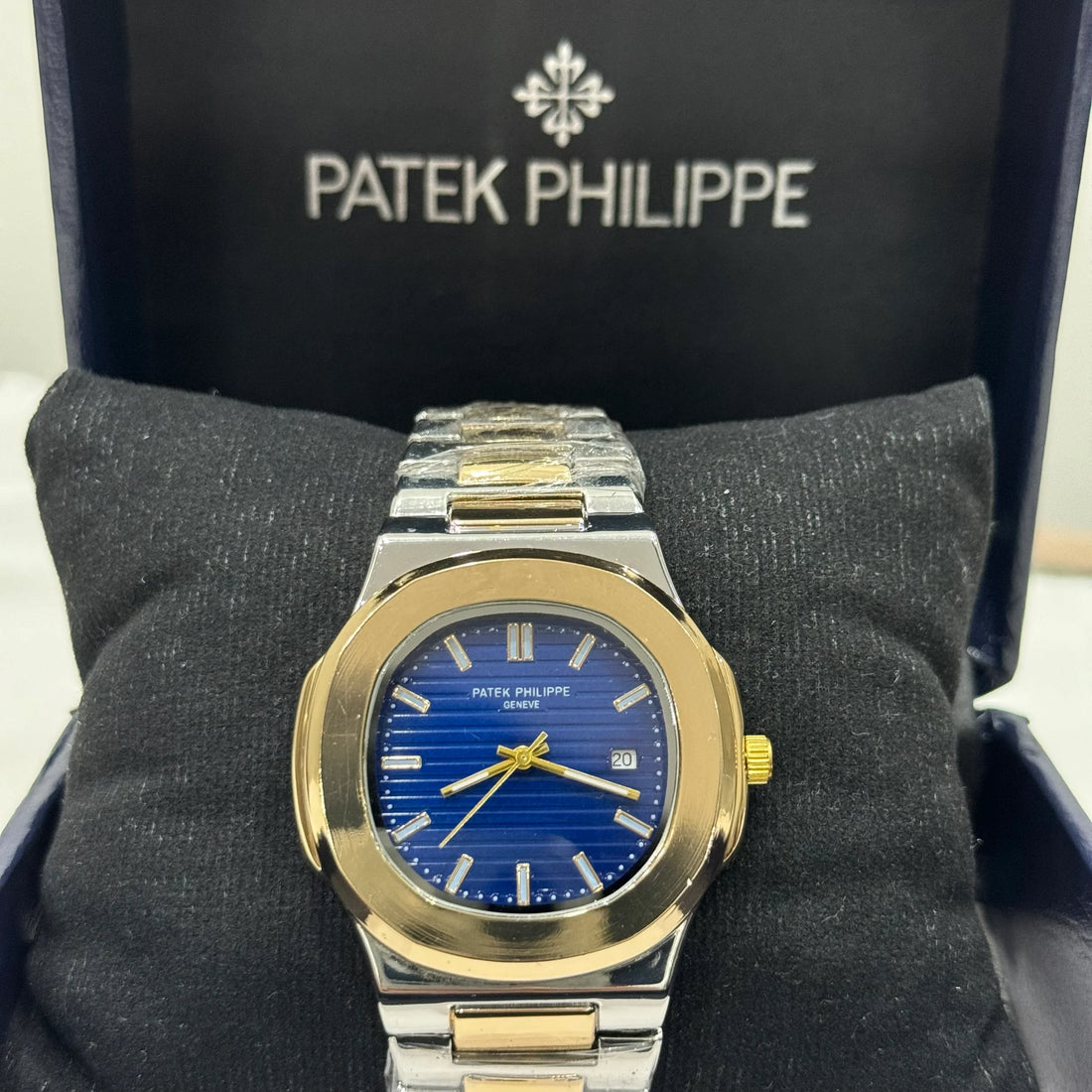 Patek Philippe Date Just - Two Tone Blue